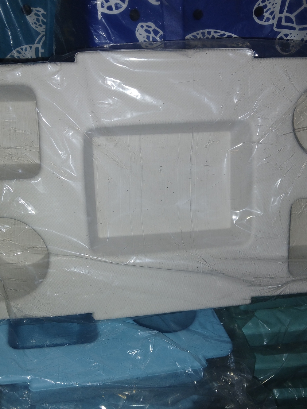 White Bogg Bag Topper Lg.